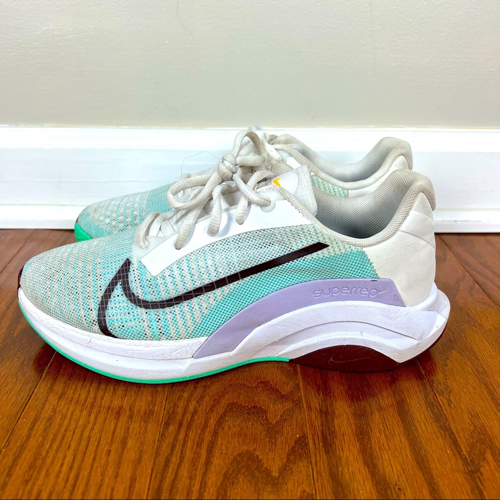 Nike Women's ZoomX SuperRep Surge Training Shoes Green White CK9406-135